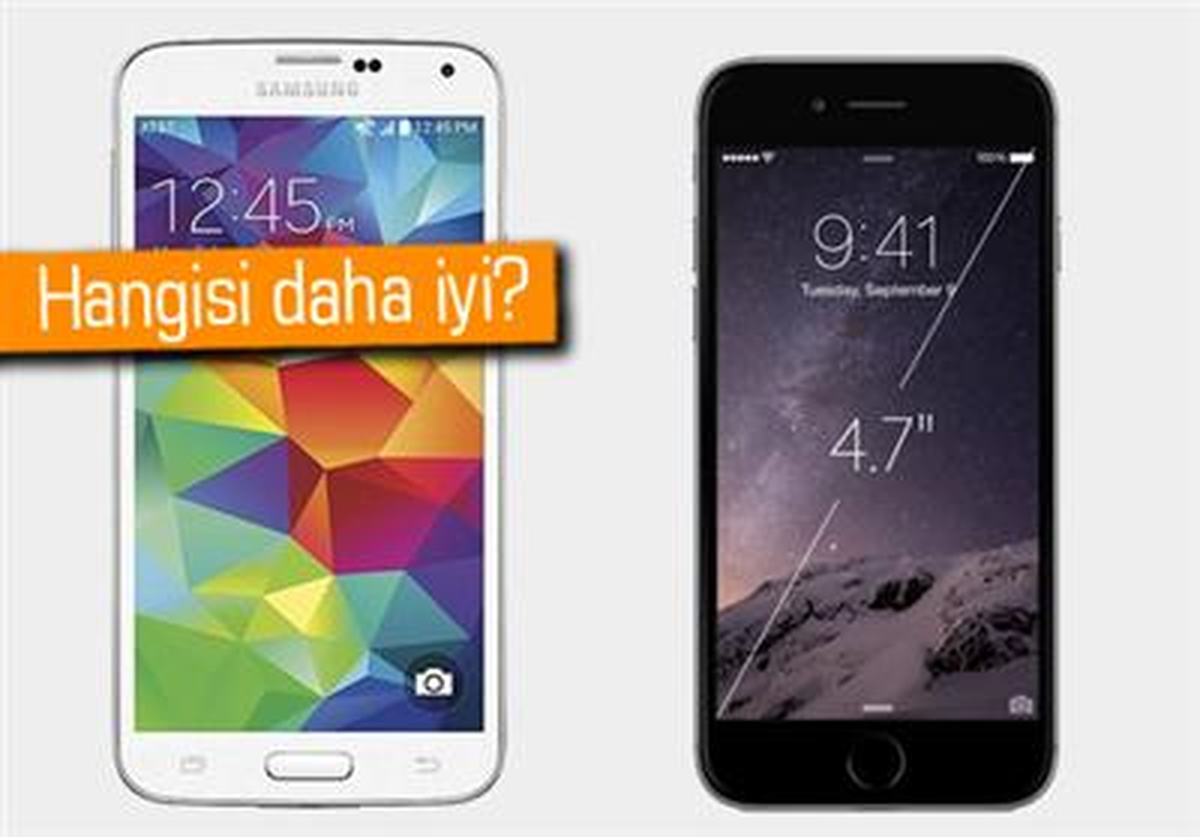 iPhone 6 ve Galaxy S5 Karşılaştırması