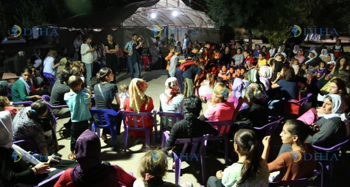 Işid\'in Katlettiği Kadınlar Anıldı