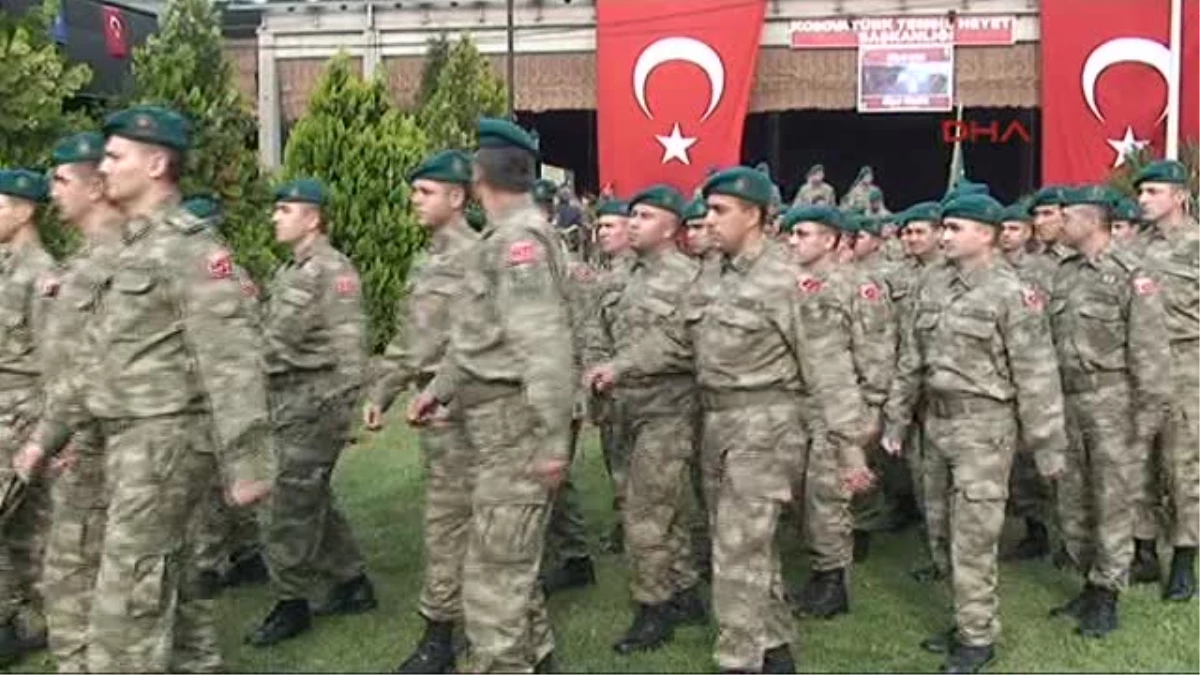 Kosova\'da Görev Yapan Türk Taburunda Devir Teslim Töreni Yapıldı