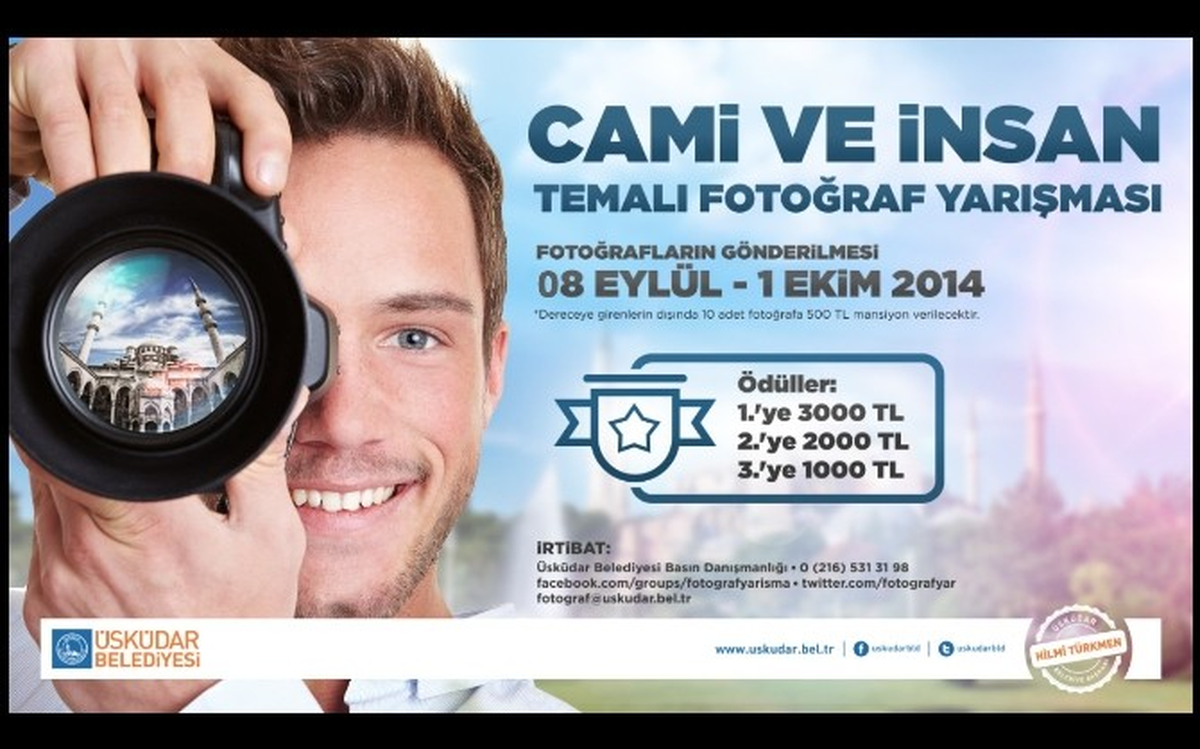 Objekiflerde "Cami ve İnsan" Fotoğraf Yarışması
