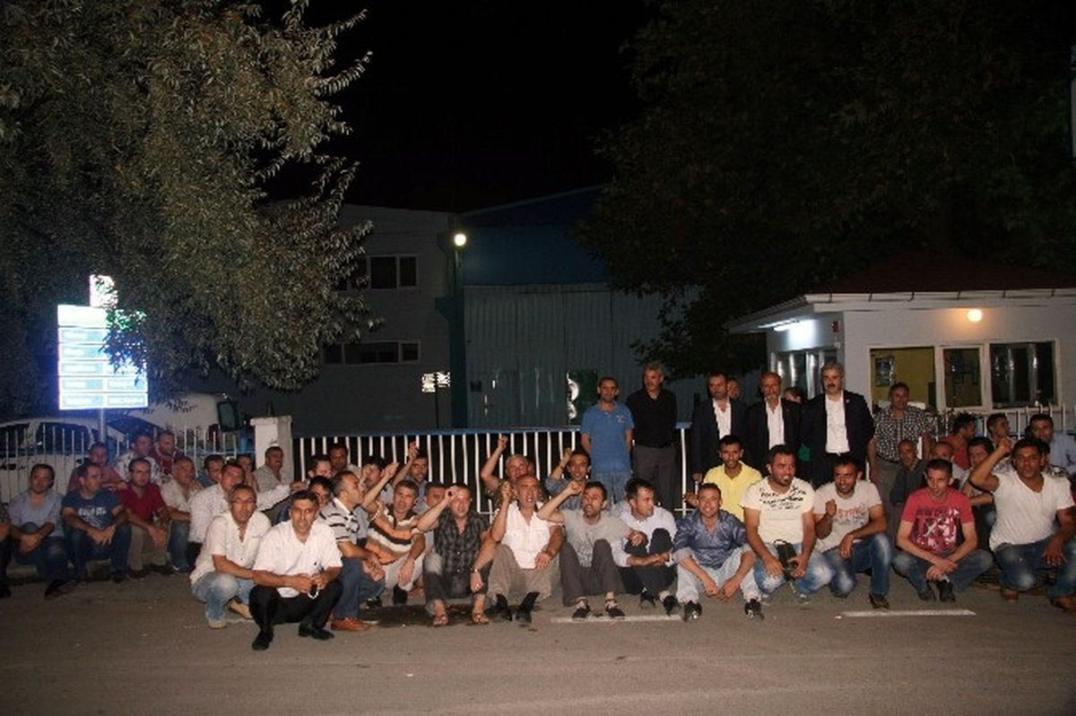 Patron Söz Verdi, İşçiler Eyleme Son Verdi