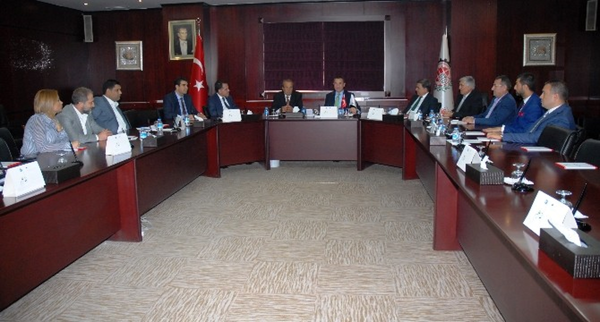 Şehitkamil Kaymakamı Mehmet Aydın, GTO\'ya Veda Ziyaretinde Bulundu