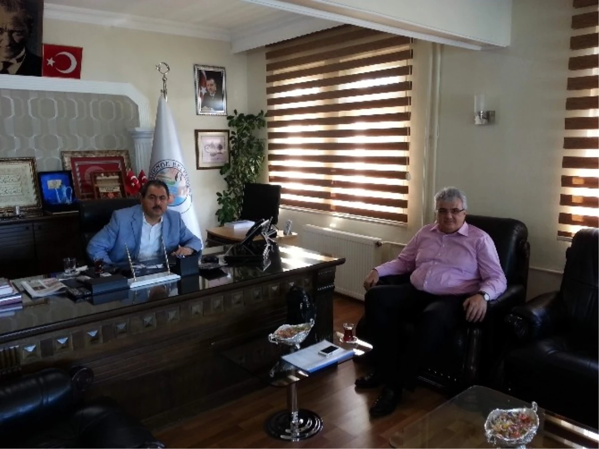 Tarım Kredi Bölge Müdürü Murat Ortaoğlu\'ndan Başkan Süleyman Eser\'e Ziyaret