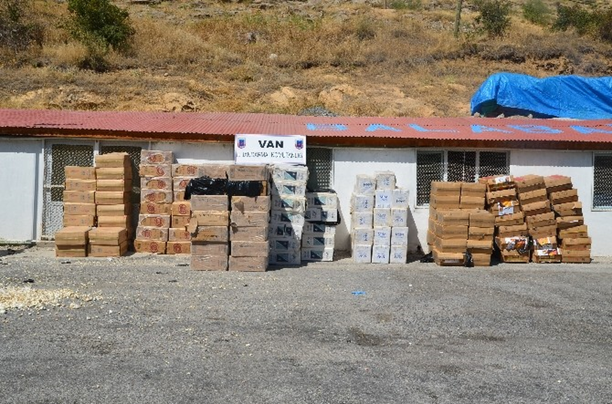 Van\'da Kaçak Sigara Operasyonu