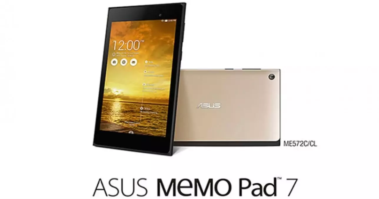 Asus\'dan Ultra Hafif Memo Pad 7 Tablet