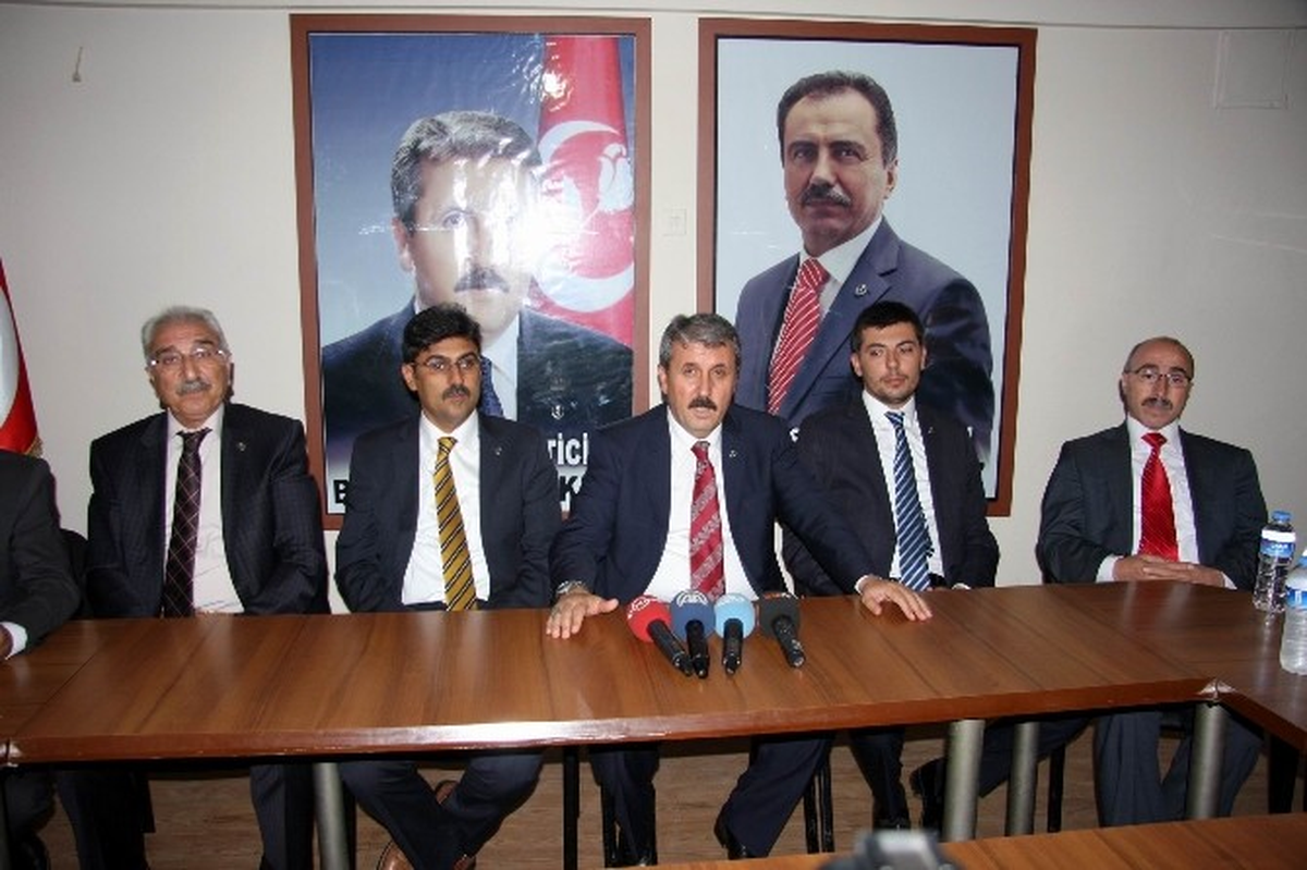 BBP Genel Başkanı Mustafa Destici Açıklaması