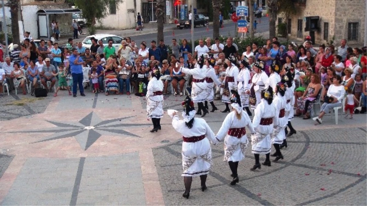 Bodrum Uluslararası Halk Dansları Festivali Başladı