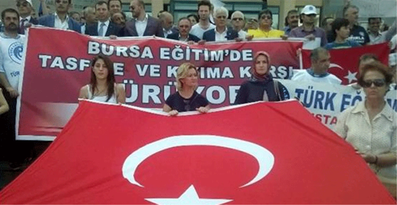 Bursa\'da Öğretmenlerin Protestosunda Olaylar Çıktı