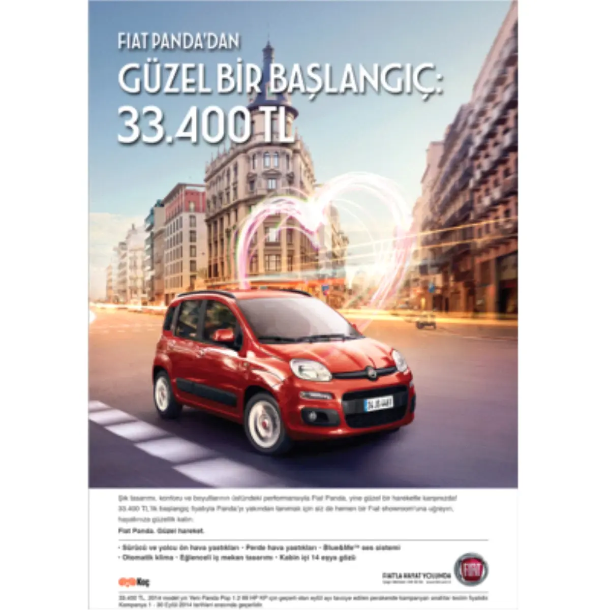 Fiat Panda\'dan Güzel Bir Başlangıç: 33.400 Tl