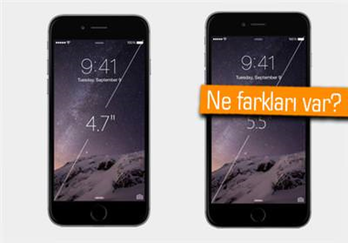 İphone 6 ve İphone 6 Plus Karşılaştırması