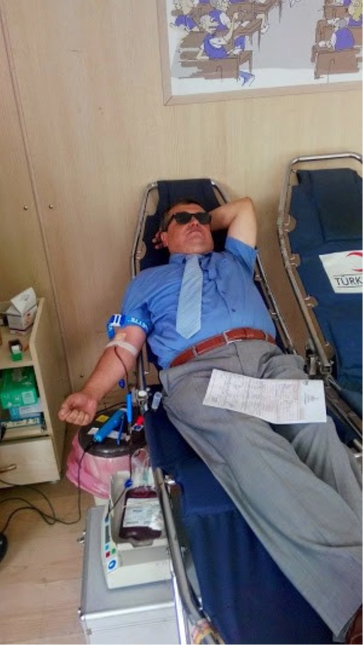 Kaymakam Ali Ada, Kan Bağışı Kampanyasına Destek Verdi