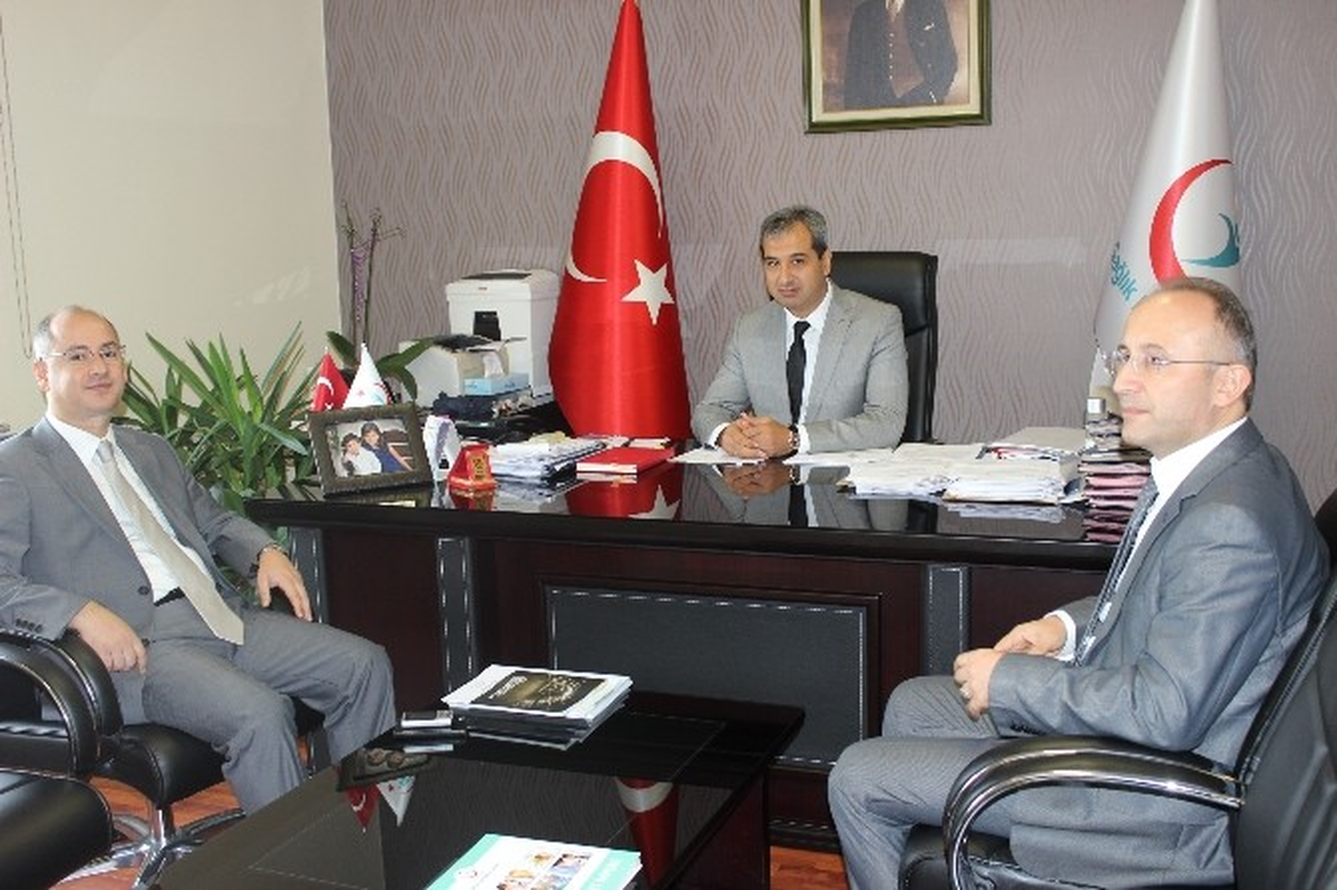 Kaymakam Yamandan Sağlıkçılara Veda Ziyareti