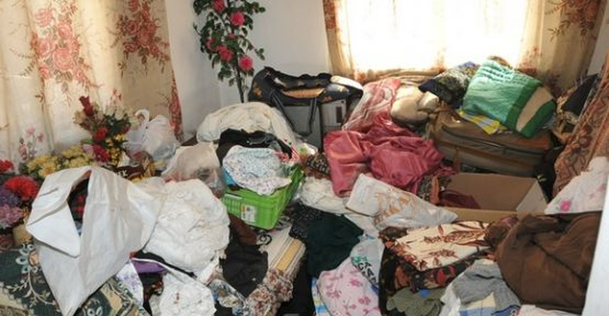 Konya\'da Çöp Ev Boşaltıldı
