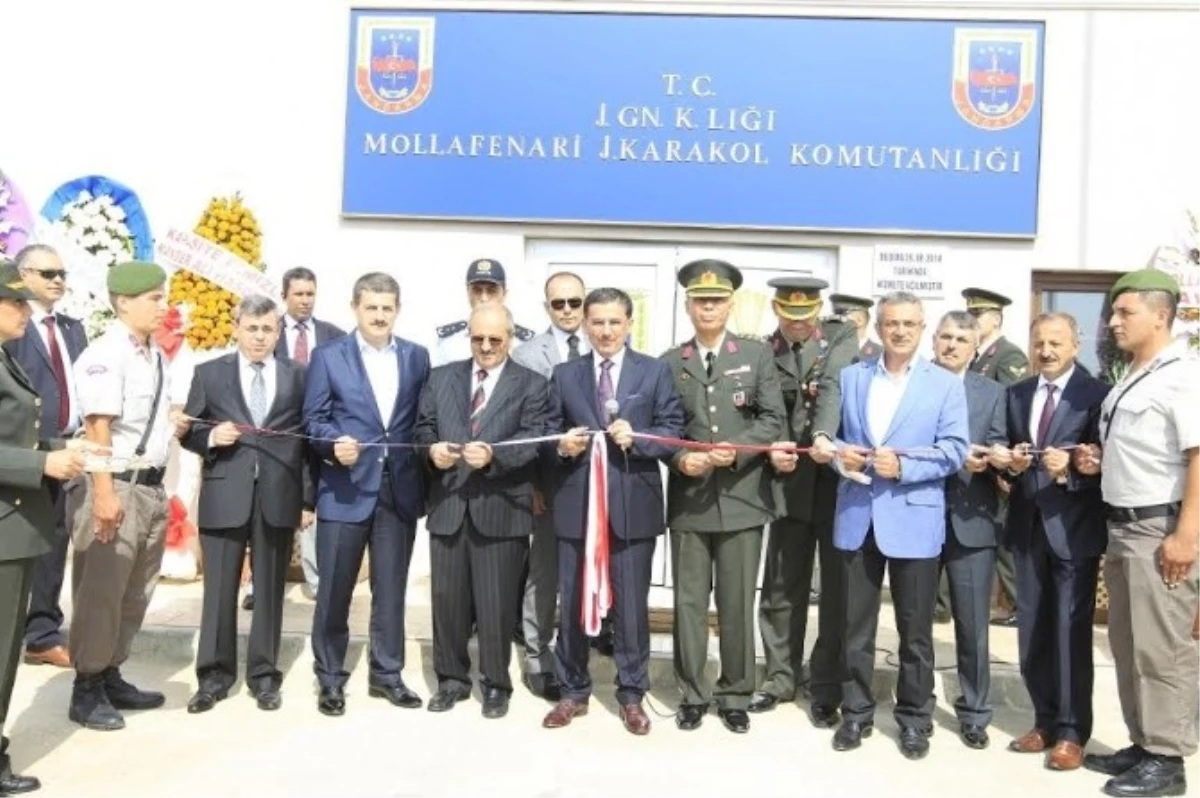 Mollafenari Jandarma Karakolu Törenle Açıldı
