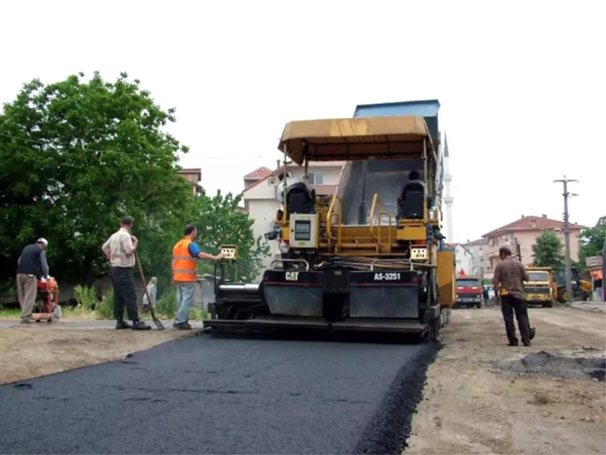 Muş\'ta Yol Yapım Çalışmaları