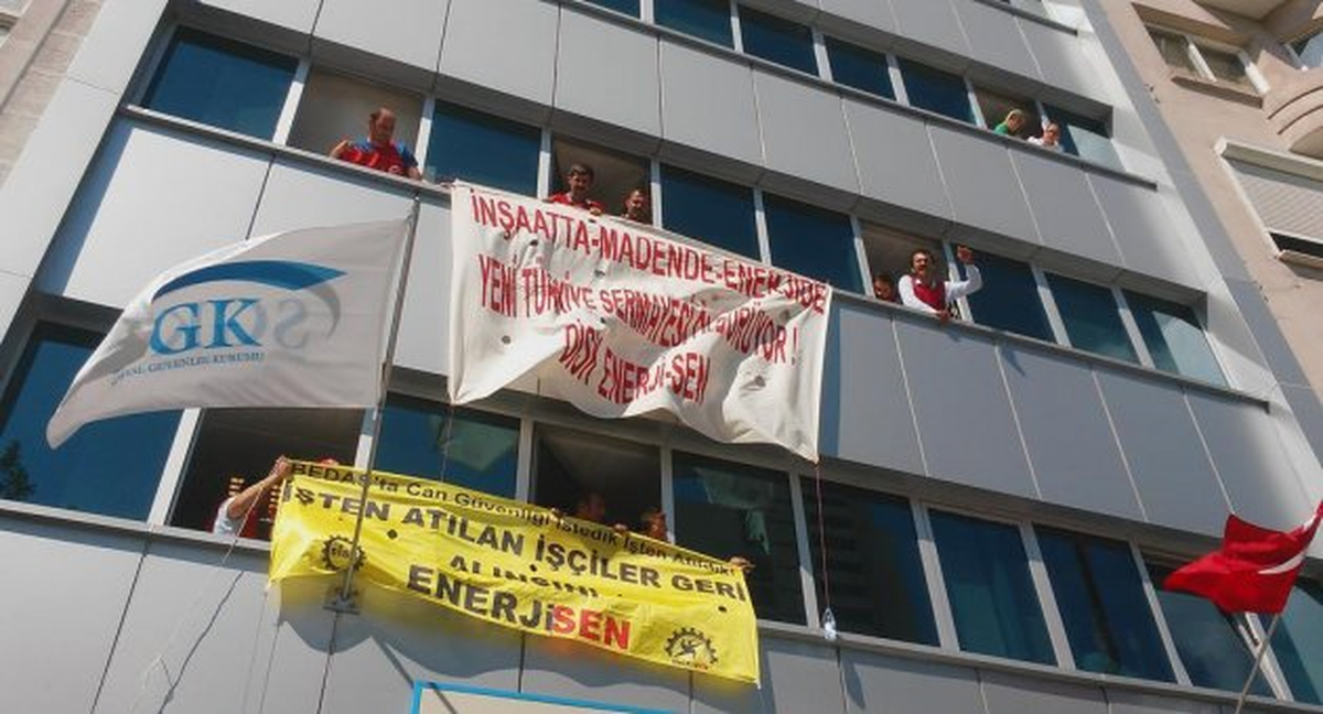 Sgk Beyoğlu İlçe Müdürlüğü\'nde Eylem