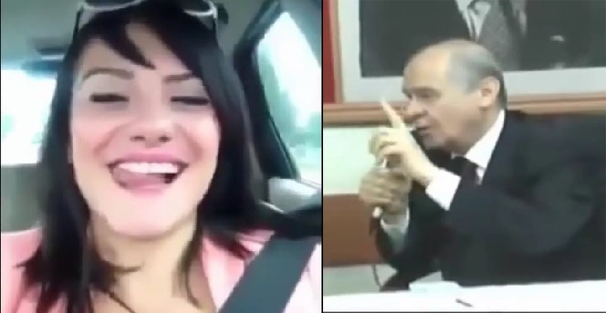 'Vermicem' Diyen Kızdan Bahçeli'nin Alma Taktiği
