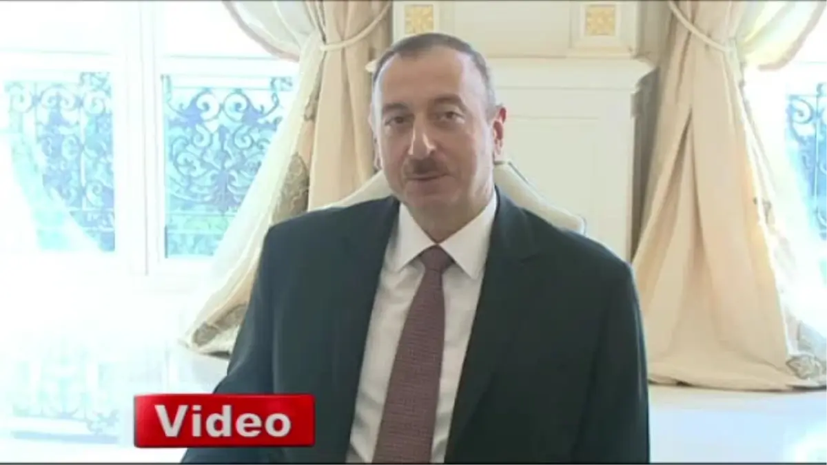 Bakan Yılmaz, Aliyev ile Görüştü