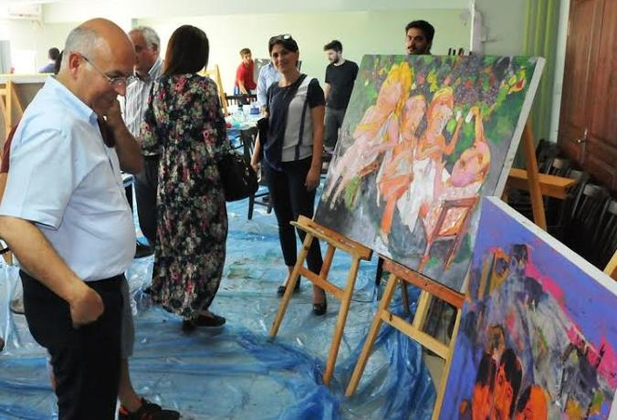 Başkan Eşkinat "14 Ressam 14 Süleymanpaşa" Projesini İnceledi