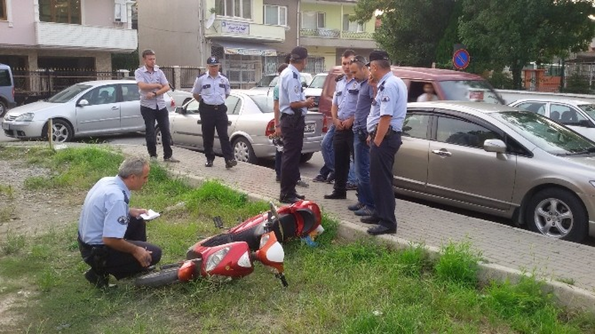 Çaldığı Ekobisi İtekleyerek Kaçıran Genç Yakalandı