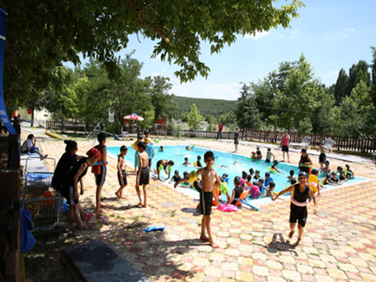 Çocuk Yaz Kampı\'nda 865 Çocuk Tatil Yaptı 
