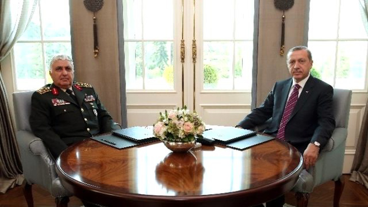 Cumhurbaşkanı Erdoğan, Orgeneral Özel ve Kuvvet Komutanlarını Kabul Etti