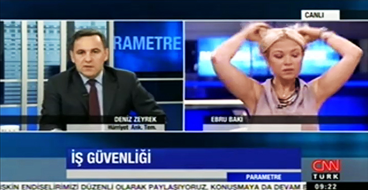 Ebru Baki Canlı Yayında Olduğunu Unuttu
