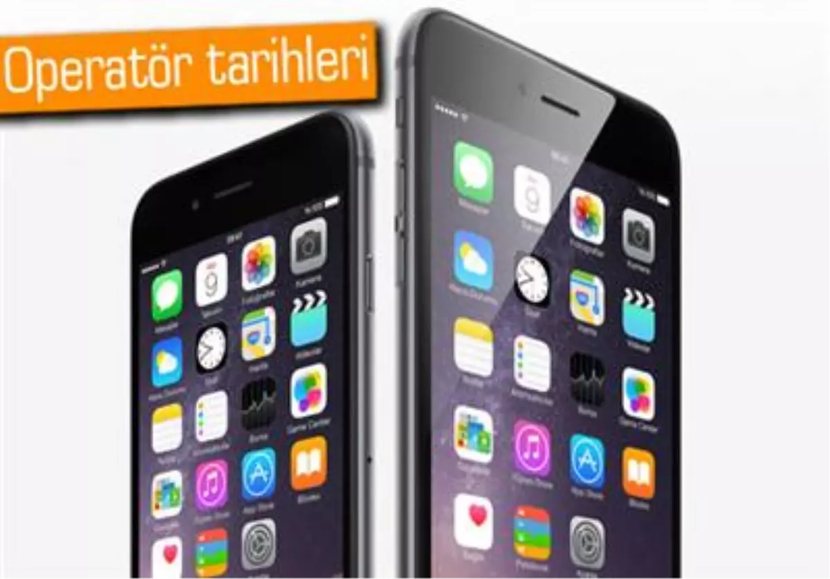 İphone 6 ve İphone 6 Plus, Turkcell ve Vodafone\'da Satışa Çıkıyor