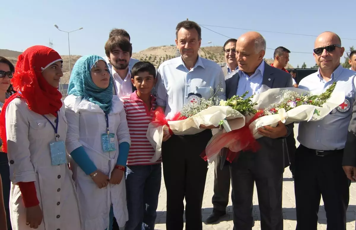 Uluslararası Kızılhaç Komitesi Başkanı Maurer, Gaziantep\'te