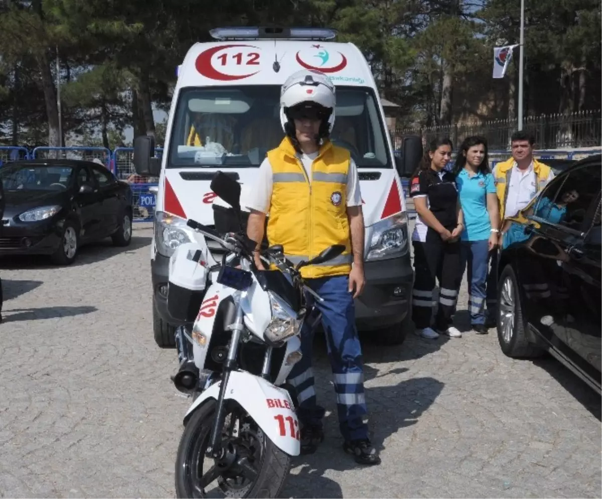 Bilecik 112 "Motosiklet Ambulans"Larla Artık Daha Hızlı