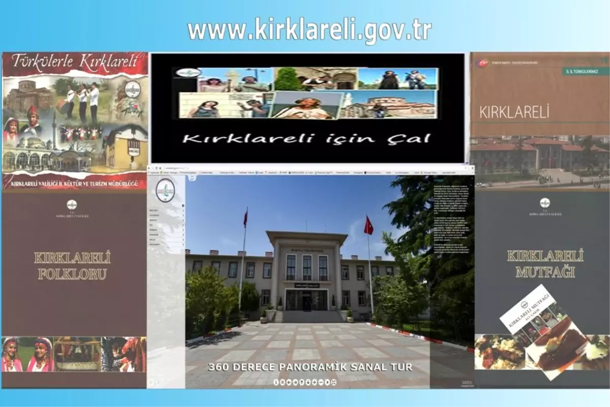 Kırklareli\'nde Sanal Gezi İmkanı