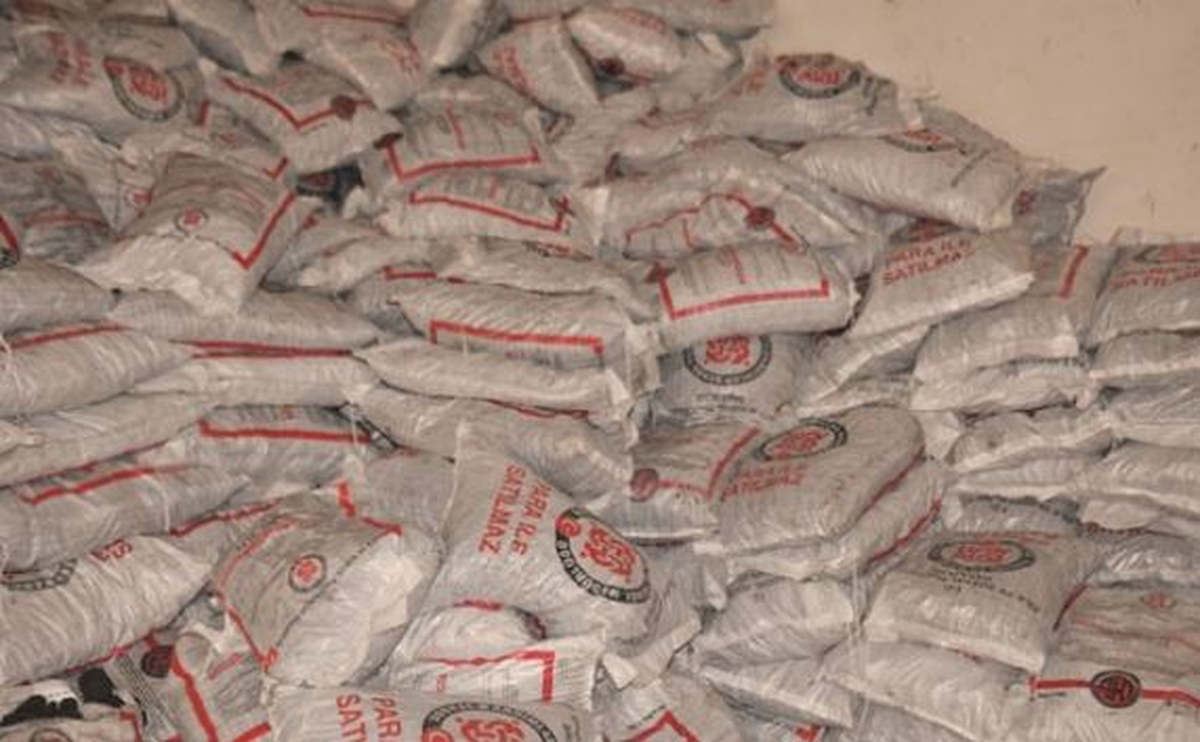 Samsun\'da ASM\'lerin 5 Ton Kömürü Çalındı