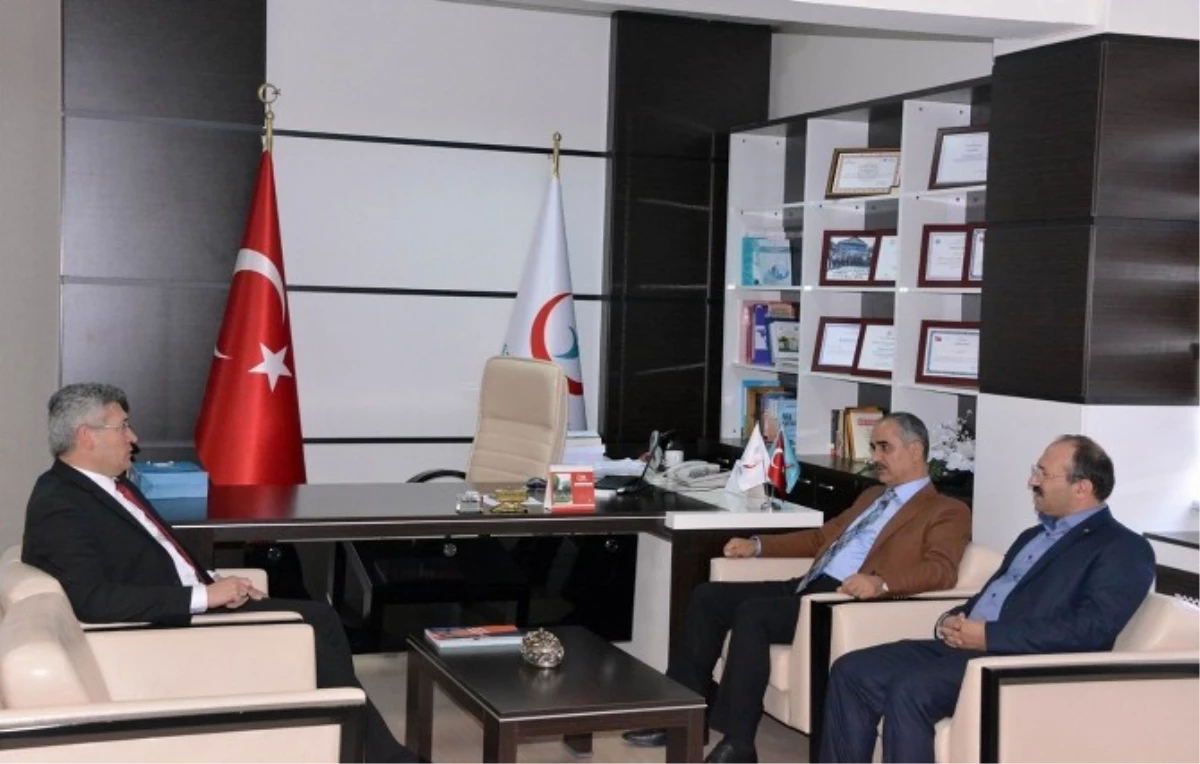Sivas Belediye Başkanı Aydın İade-İ Ziyaretlerini Sürdürüyor