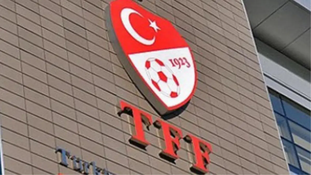 Tff\'den Fikstür ile İlgili Açıklama