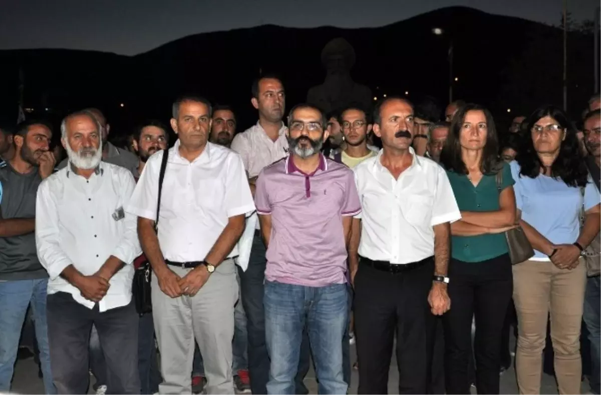 Tunceli\'de 12 Eylül Protestosu