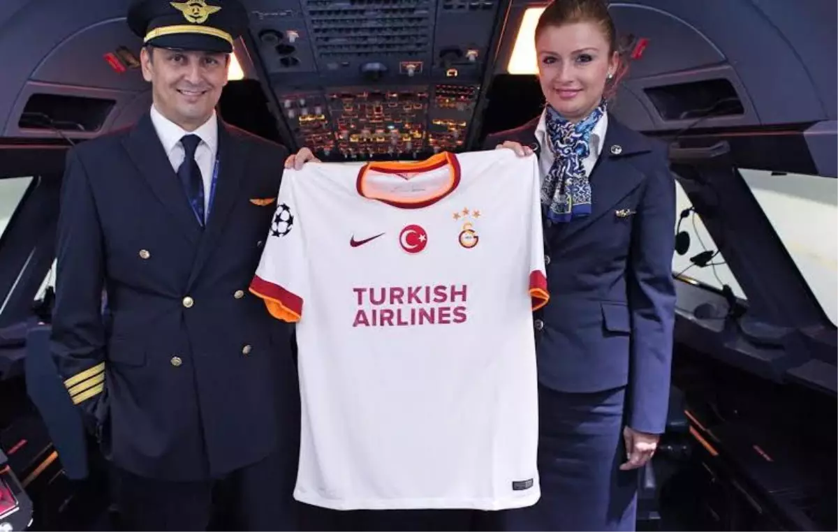 Türk Hava Yollarından Galatasaray\'a Destek