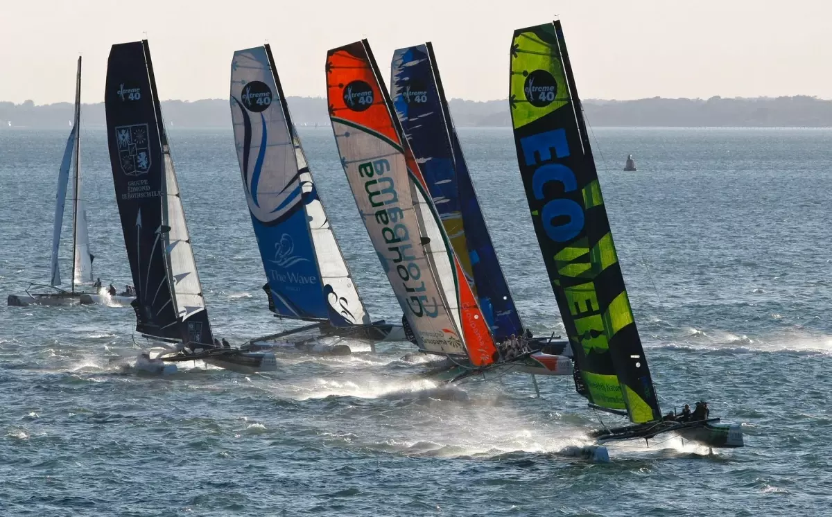 Extreme Sailing Series\'in İstanbul Etabında 2. Gün Sona Erdi