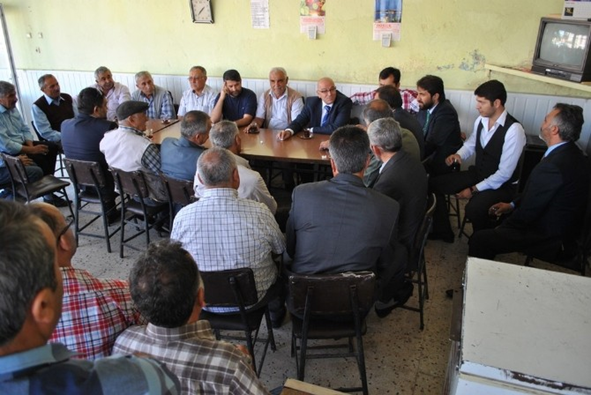 AK Parti İl Başkanı Özden Sarız\'da