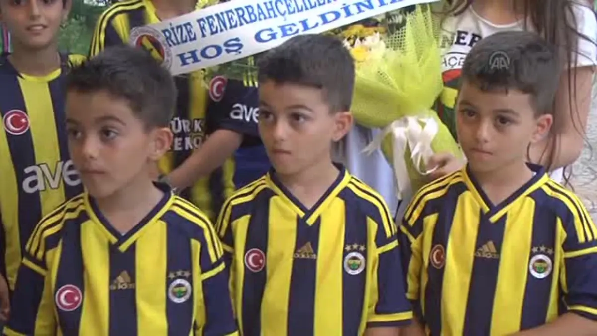 Fenerbahçe, Rize\'ye geldi