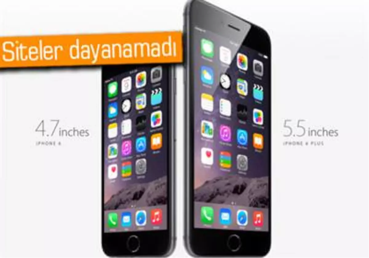 İphone 6\'lara Büyük Talep Var, Siteler Çöktü!