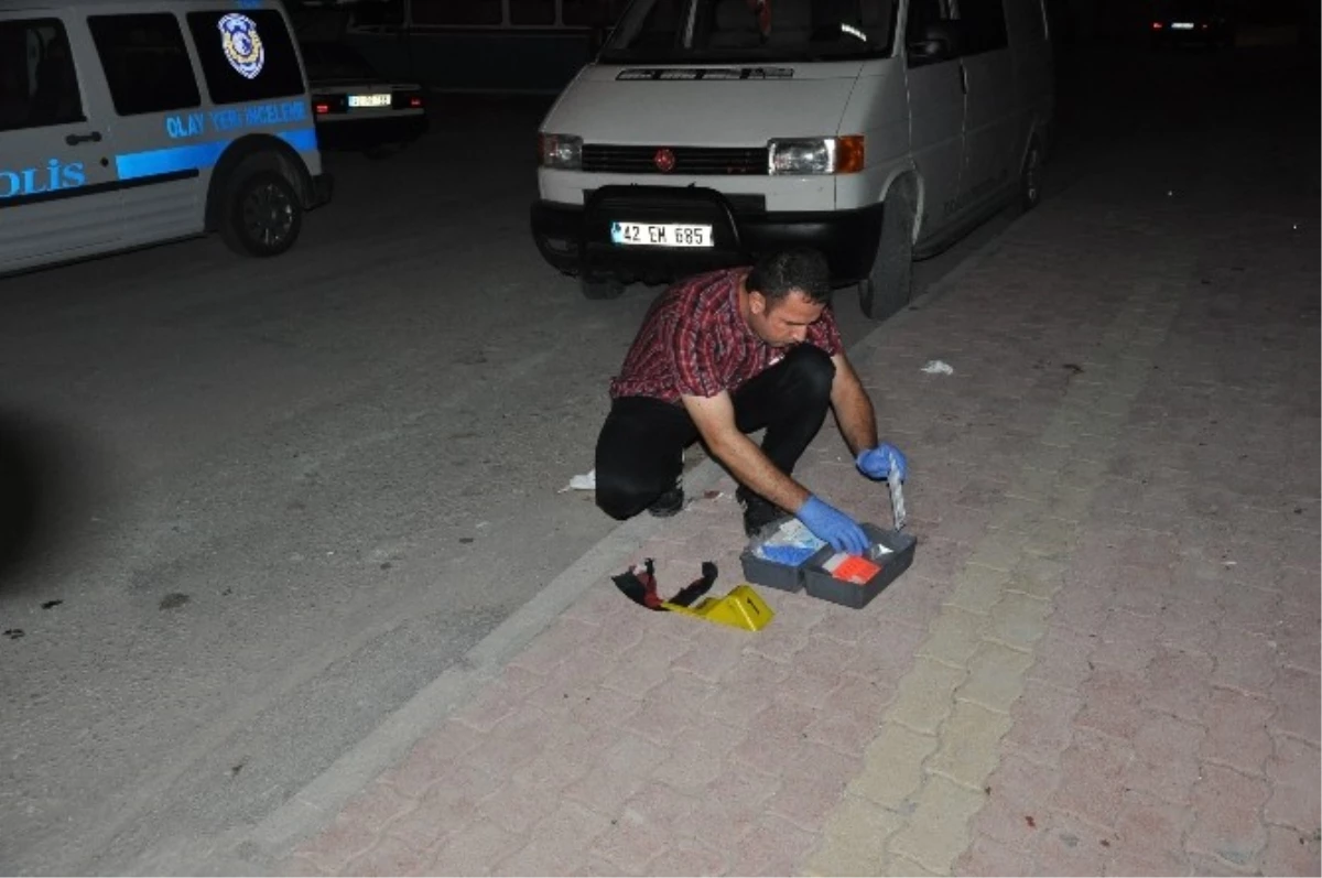 Konya\'da Bıçaklı Kavga: 1 Yaralı