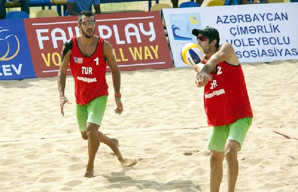Murat ve Volkan Cev Bakü Masters\'ta Çeyrek Finale Yükseldi