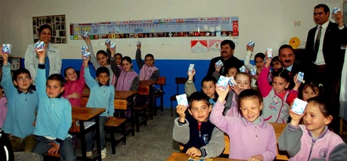 Okul Sütü İçin Start Verildi