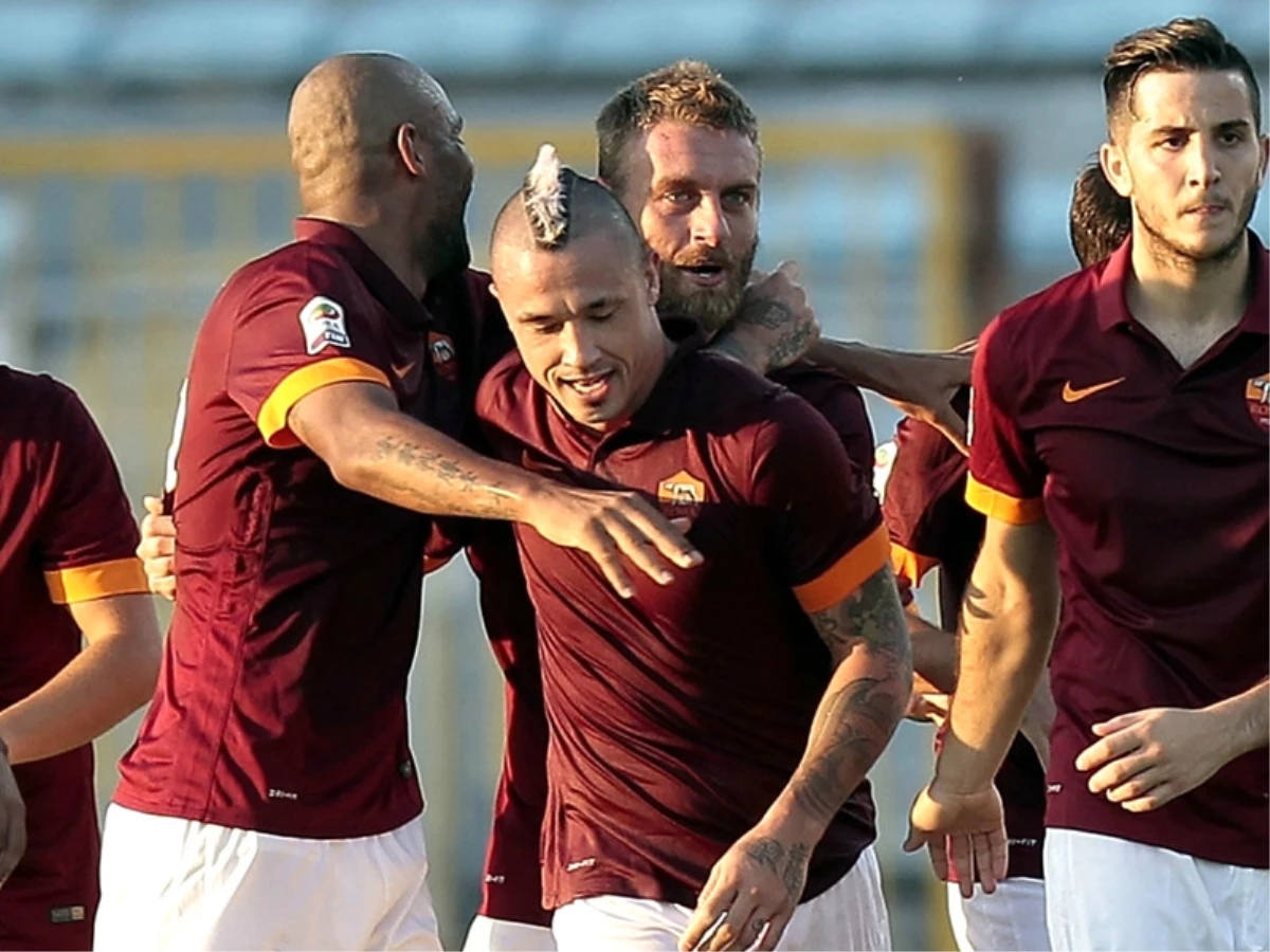 Roma Sahadan Empoli Karşısında 1-0\'lık Galibiyetle Ayrıldı