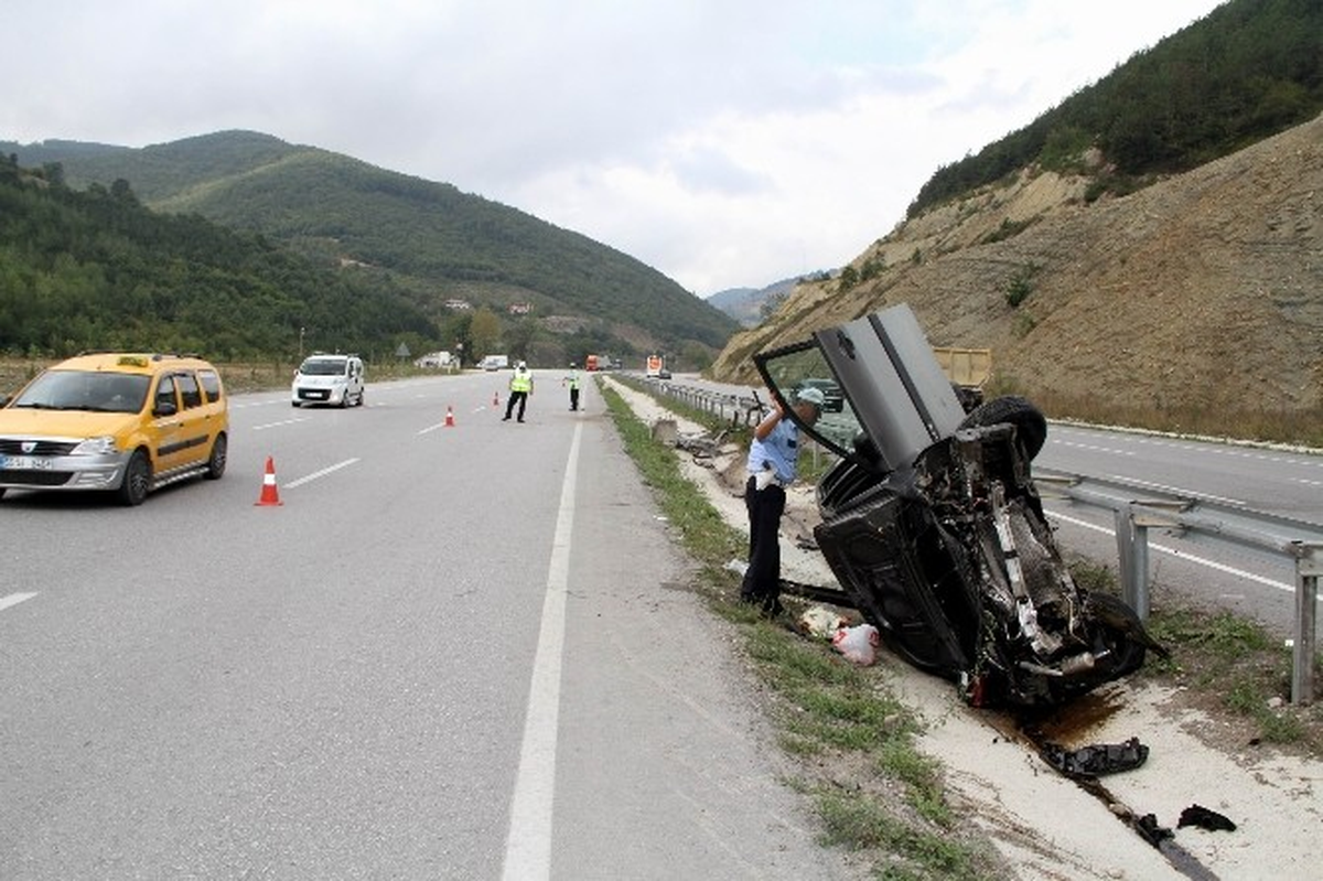 Samsun\'da Trafik Kazası: 4 Yaralı