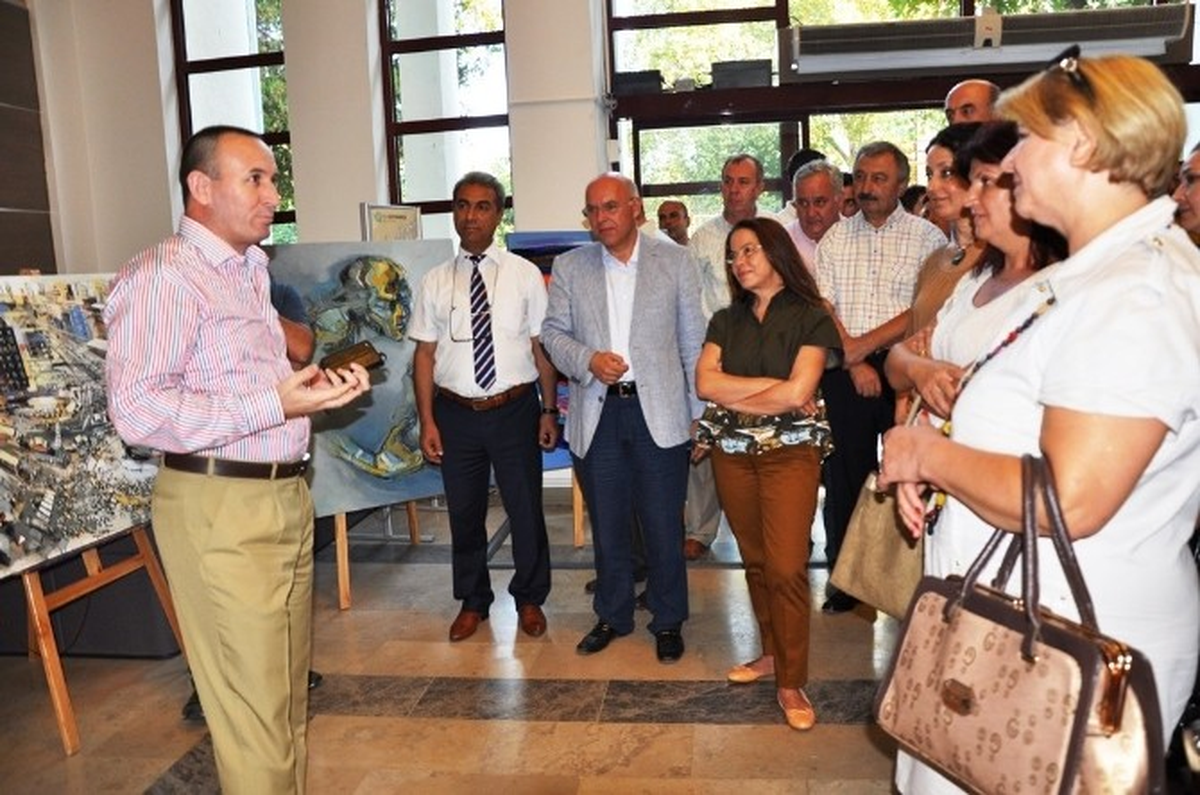 14 Ressam 14 Süleymanpaşa" Projesindeki Eserler Görücüye Çıktı