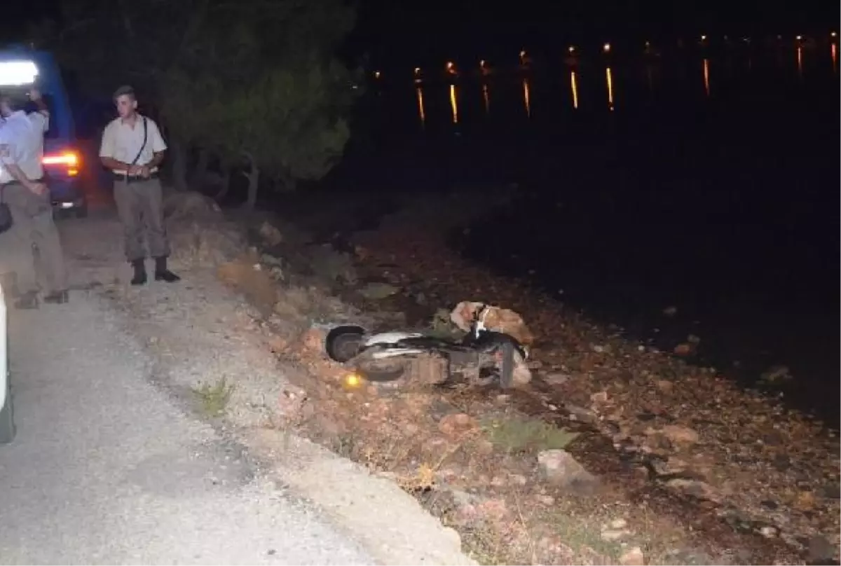 Denize Uçan Elektrikli Bisiklet Sürücüsü Yaralandı
