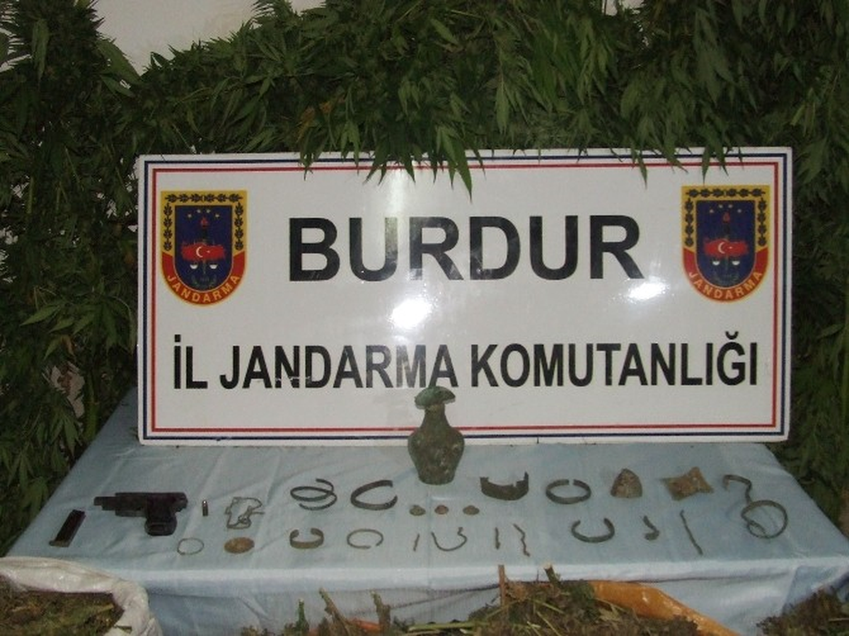 Ağlasun\'da 17 Kilo Esrar Ele Geçirildi