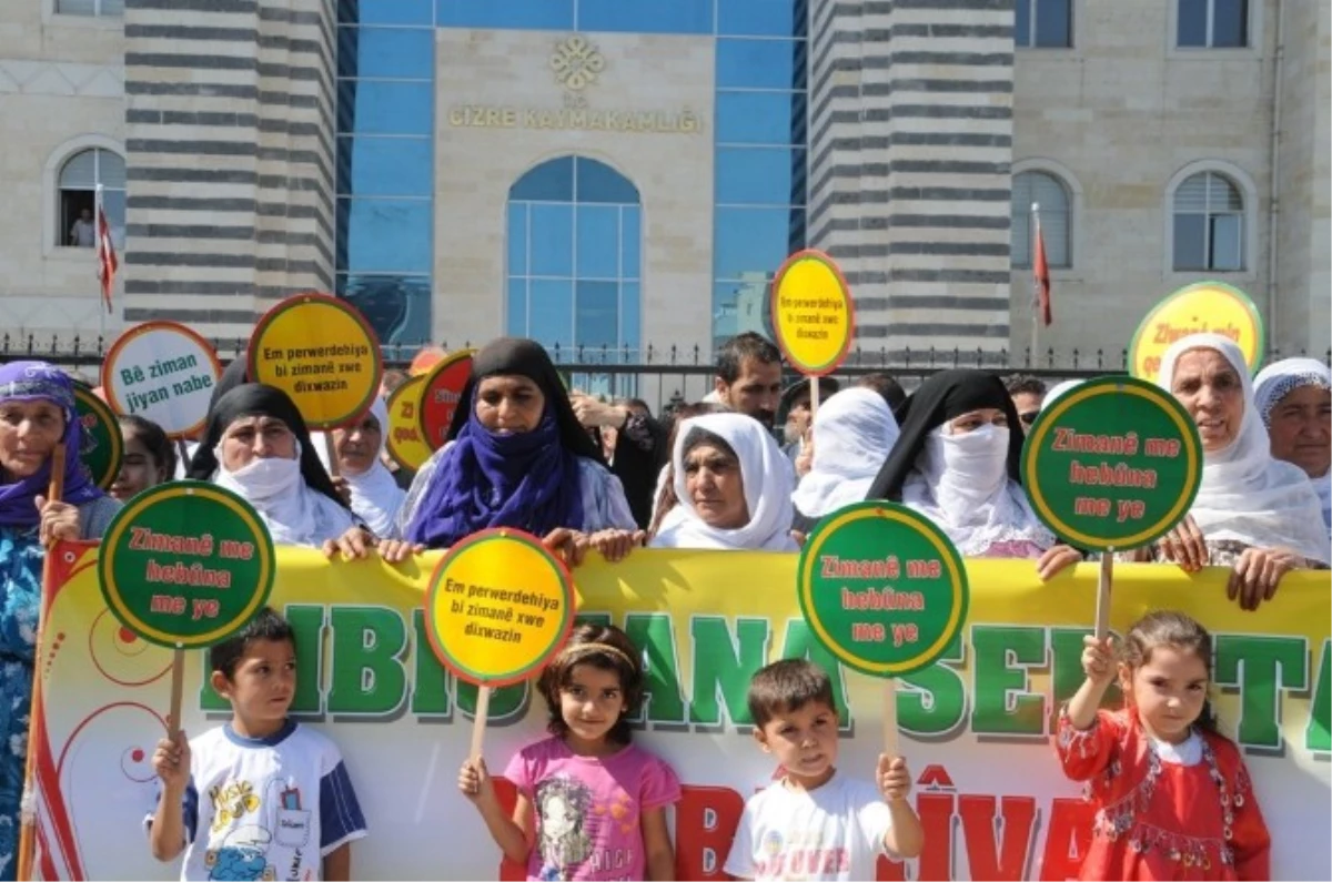 Cizre\'de Berivan Kürtçe İlkokulu Törenle Açıldı