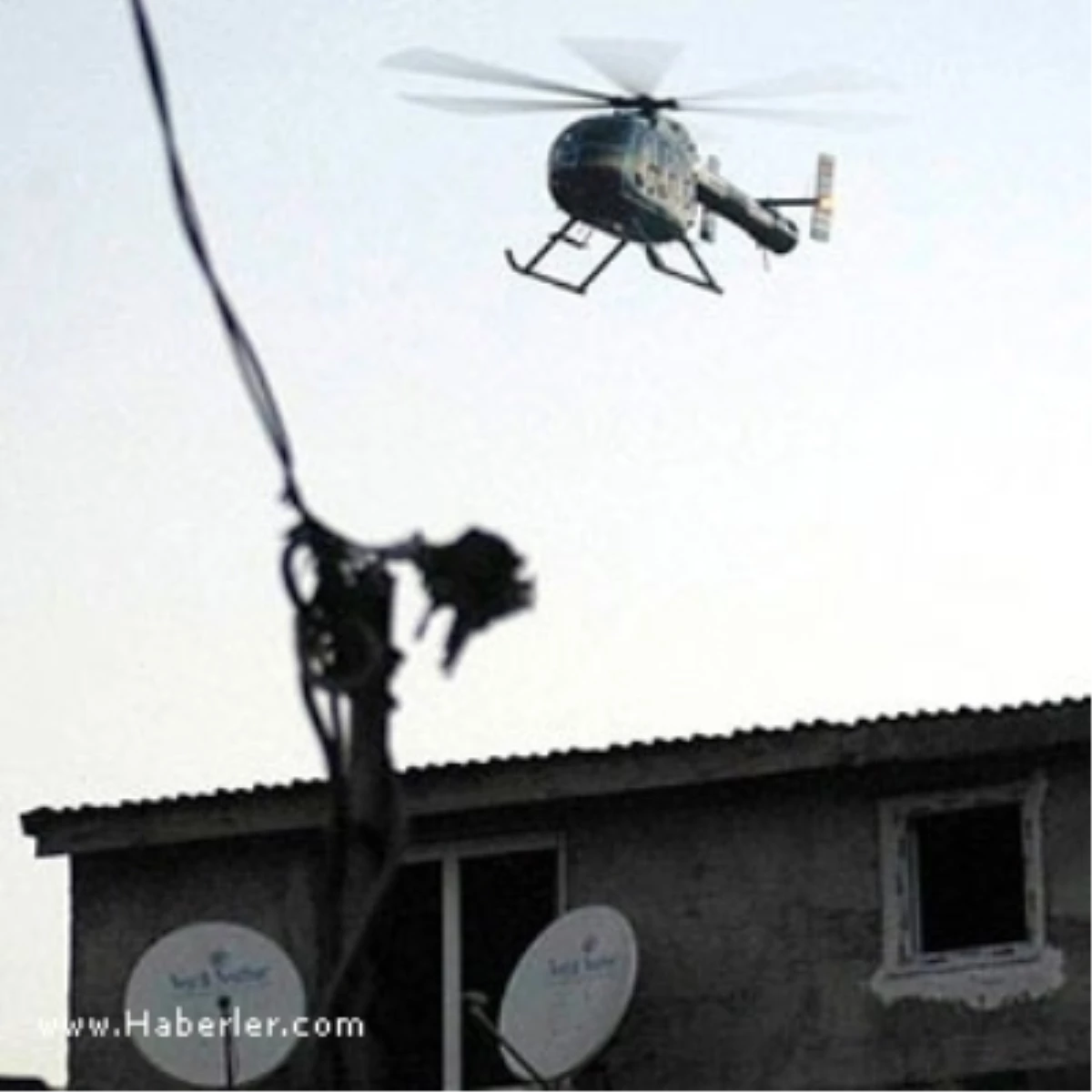 Helikopter Destekli Terör Operasyonu Polis Kamerasında